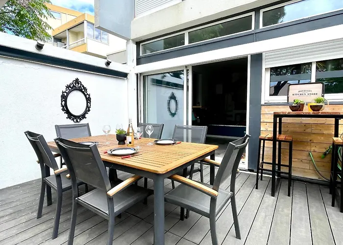 Maison Moderne Proche Avec Patio Et Parking Privatif - Fr-1-748-32 Semesterbostad Canet-en-Roussillon