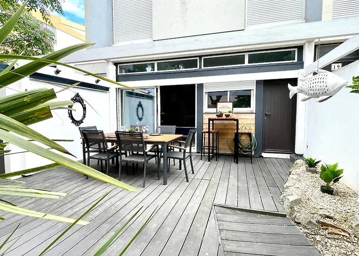 Maison Moderne Proche Avec Patio Et Parking Privatif - Fr-1-748-32 Canet-en-Roussillon